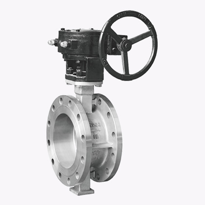 Государственный фланец с твёрдым затвором баттерфляя