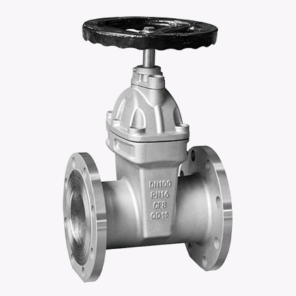 Задвижка с обрезиненным клином