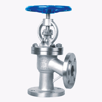 Угловой запорный клапан